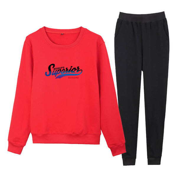 Jauna modeļa divdaļīgs sporta apģērbs ar uzrakstu sievietēm