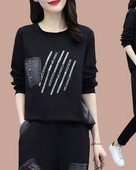 Γυναικεία casual φόρμα - μπλούζα και παντελόνι