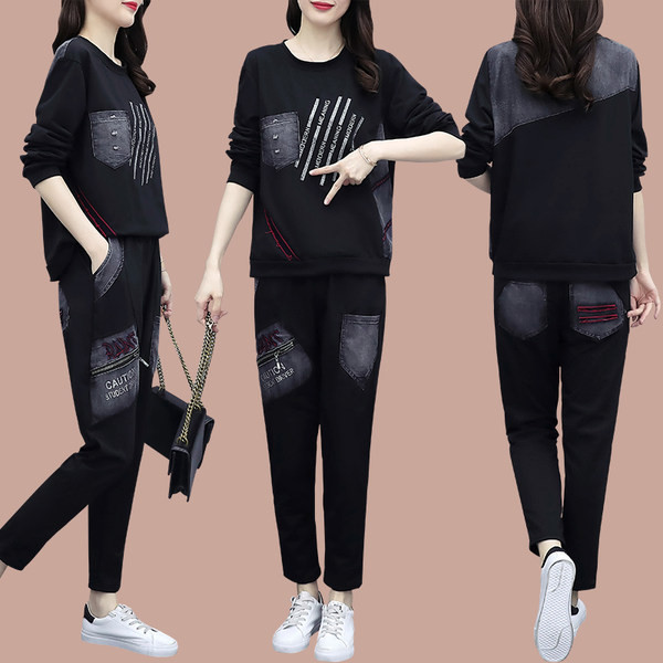 Γυναικεία casual φόρμα - μπλούζα και παντελόνι