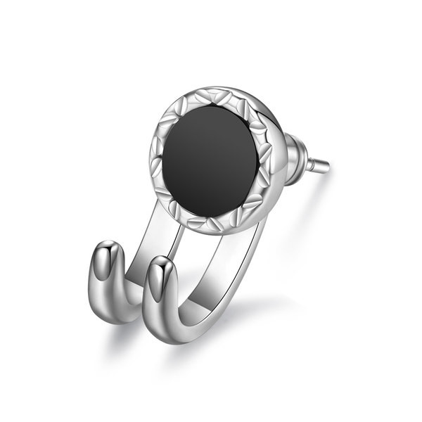 Ανδρικά σκουλαρίκια με πέτρα