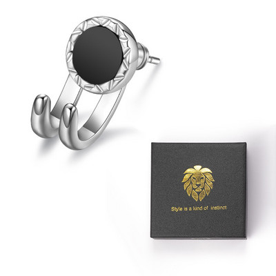 Muške naušnice s jednim kamenom