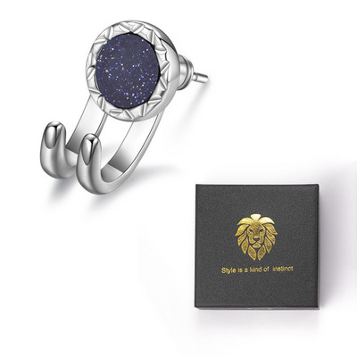 Muške naušnice s jednim kamenom