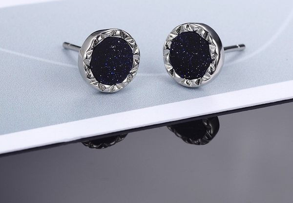 Muške naušnice s jednim kamenom