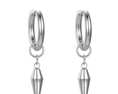 Jauna modeļa vīriešu auskari ar kulonu