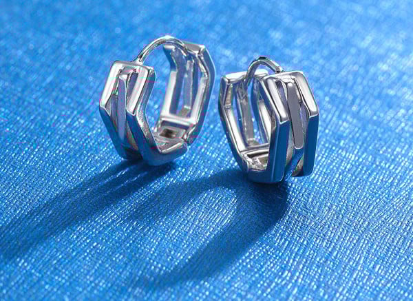 Muške naušnice - u dvije boje