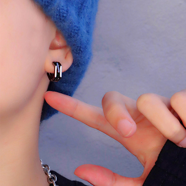 Muške naušnice - u dvije boje