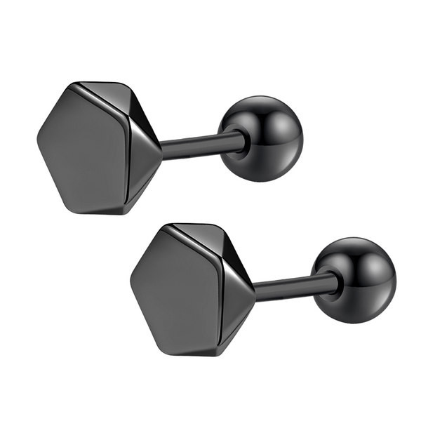 Egyszemélyes férfi fülbevaló két színben