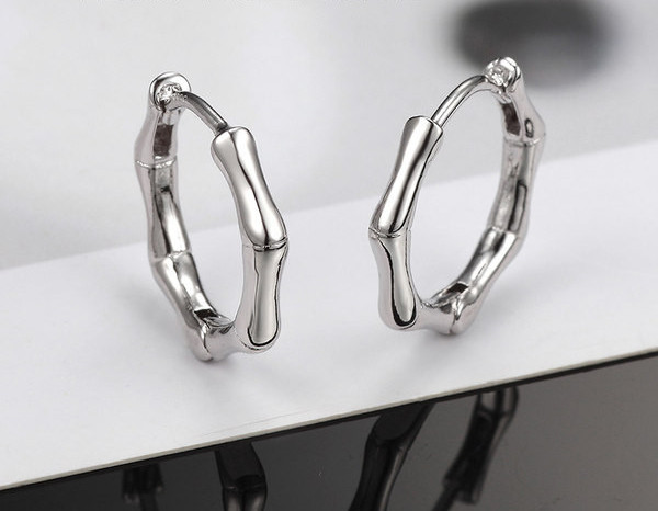 Ανδρικά casual κρίκοι σκουλαρίκια δύο χρώματα