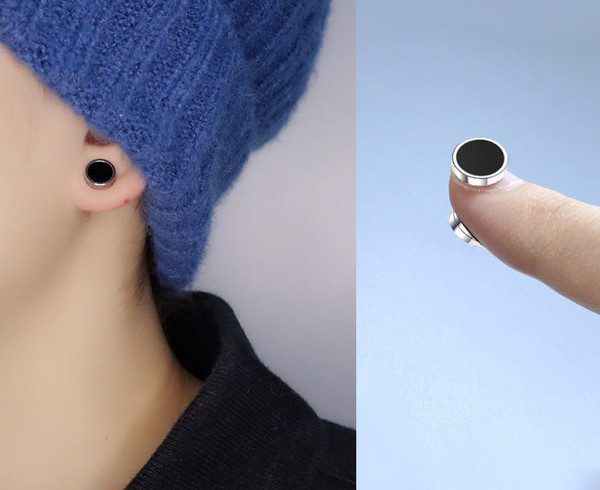 Magnetiniai vyriški auskarai