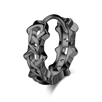 Férfi titán acél fülbevaló