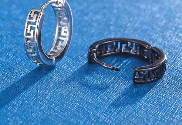 Ανδρικά σκουλαρίκια κρίκοι - ένα ή δύο κομμάτια