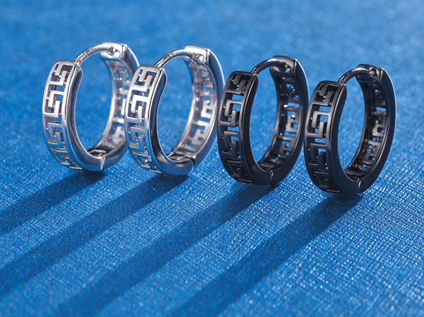 Ανδρικά σκουλαρίκια κρίκοι - ένα ή δύο κομμάτια