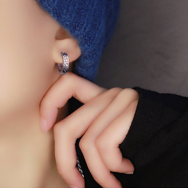 Ανδρικά σκουλαρίκια κρίκοι - ένα ή δύο κομμάτια