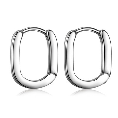 Alkalmi, két színű férfi fülbevaló