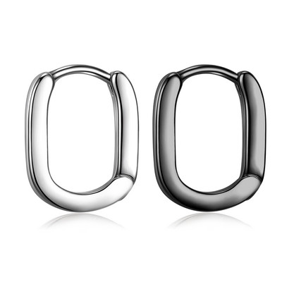 Alkalmi, két színű férfi fülbevaló