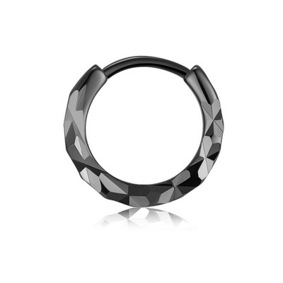 Férfi fülbevaló kerek modell