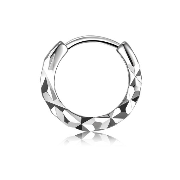 Férfi fülbevaló kerek modell