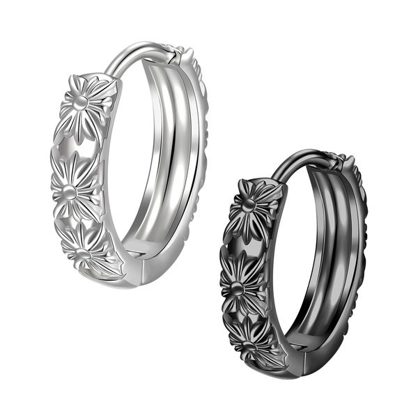 Vīriešu auskari ar stīpām - viens vai divi gabali