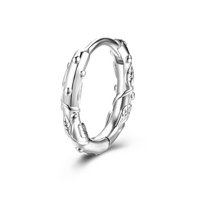 Moderni iegravēti stīpiņu auskari vīriešiem