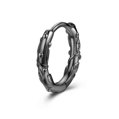 Moderni iegravēti stīpiņu auskari vīriešiem