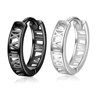 ανδρικά σκουλαρίκια σε σκούρα και ανοιχτά χρώματα