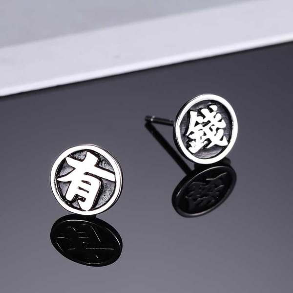 Jauna modeļa apaļie auskari vīriešiem