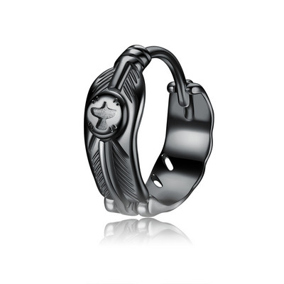 Ανδρικά σκουλαρίκια casual μοντέλο με στάμπα