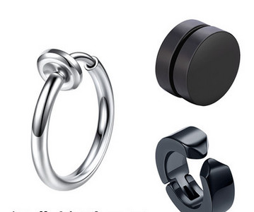 Muške karike naušnice - više modela