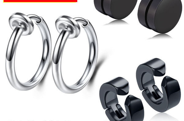Muške karike naušnice - više modela