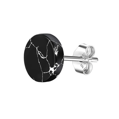 Apaļi vīriešu auskari