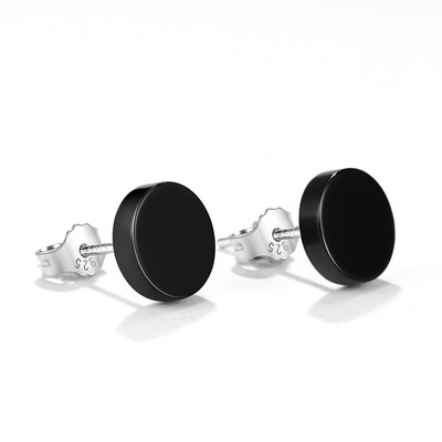 Apaļi vīriešu auskari