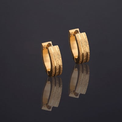 Ανδρικά στρογγυλά σκουλαρίκια σε διάφορα χρώματα