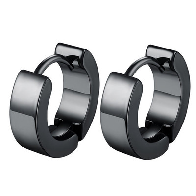 Ανδρικά στρογγυλά σκουλαρίκια σε διάφορα χρώματα