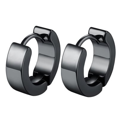 Ανδρικά στρογγυλά σκουλαρίκια σε διάφορα χρώματα