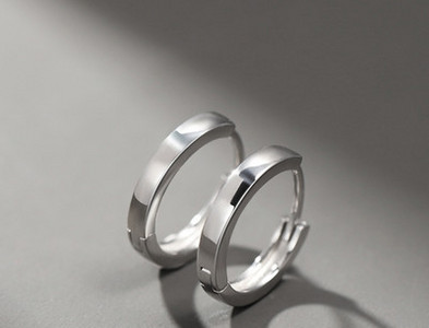 Στρογγυλά ανδρικά σκουλαρίκια