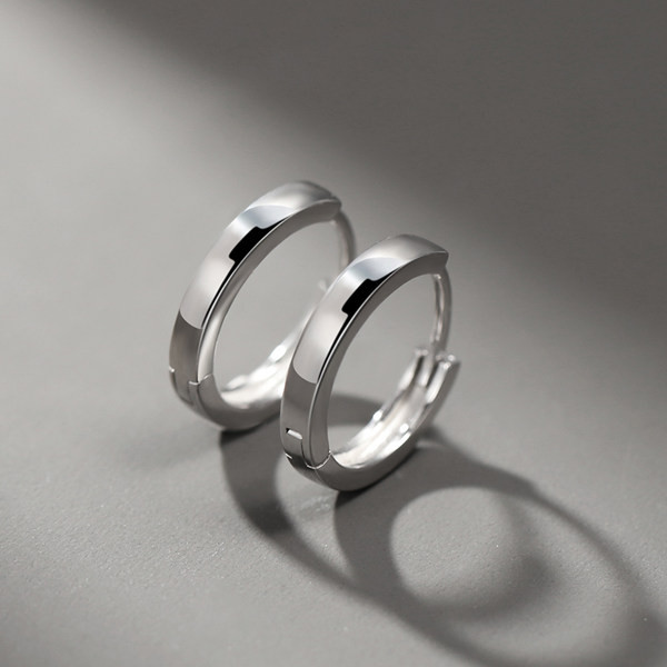 Στρογγυλά ανδρικά σκουλαρίκια