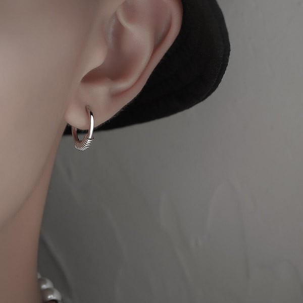 Καθημερινά ανδρικά σκουλαρίκια 1 ή 2 τεμάχια σε σετ