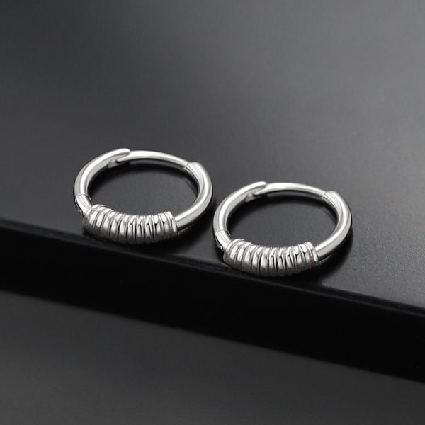 Καθημερινά ανδρικά σκουλαρίκια 1 ή 2 τεμάχια σε σετ