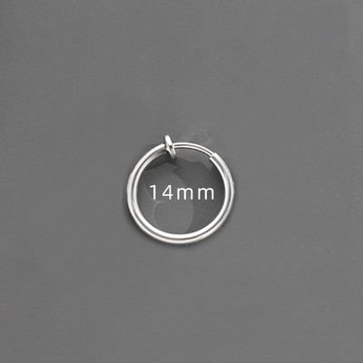 Vyriški retro stiliaus užsegami auskarai be auskarų