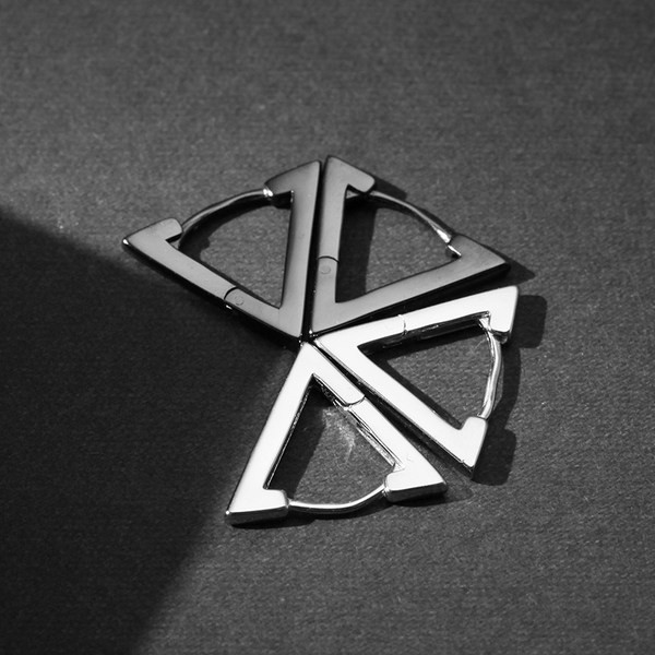 Ανδρικά casual τρίγωνα σκουλαρίκια