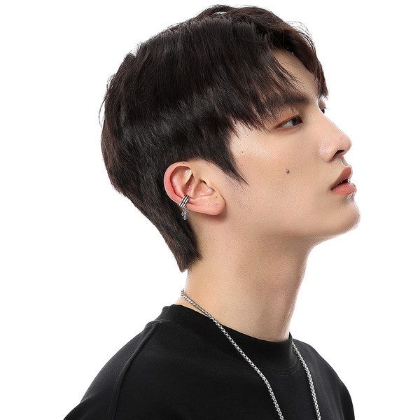 Ανδρικά ρετρό σκουλαρίκια με κλιπ αυτιού