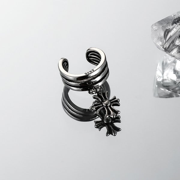 Ανδρικά ρετρό σκουλαρίκια με κλιπ αυτιού