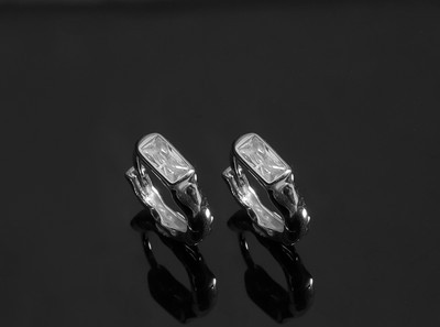 Novi model muških naušnica sa ukrasnim kamenčićima