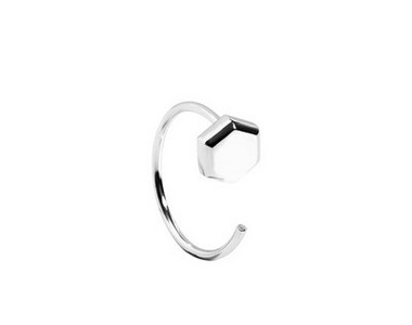 Férfi fülbevaló alkalmi csillag alakú modell