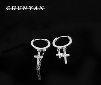 Vīriešu krustveida piekaramie auskari