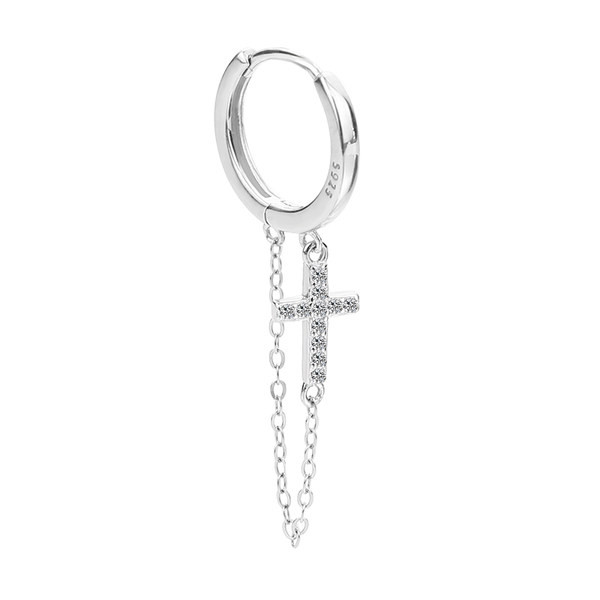 Vīriešu krustveida piekaramie auskari