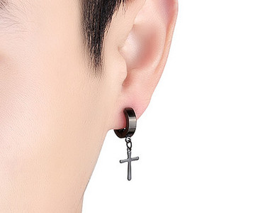 Μαγνητικό ανδρικό σκουλαρίκι σε διαφορετικό σχήμα