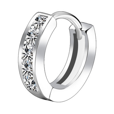 Naujo modelio vyriški auskarai su akmenukais