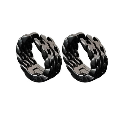 Férfi fülbevaló gyűrű acélból