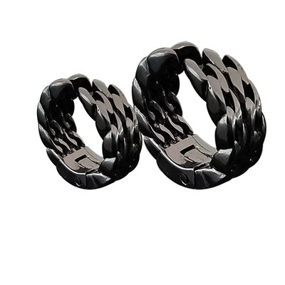 Férfi fülbevaló gyűrű acélból